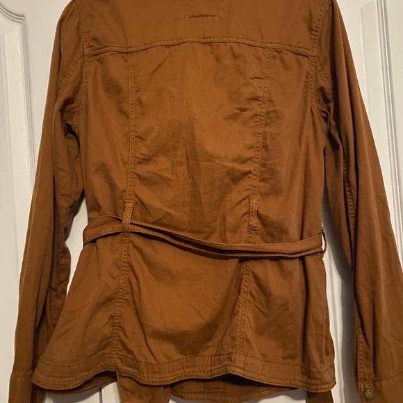 Sonoma Rust/Brown Cotton Blend Jacket - Picture 5 of 5
